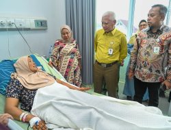 Pastikan Pelayanan Kesehatan Meningkat, Wagub Sumut Sambangi Pasien Kanker di RS Haji Medan