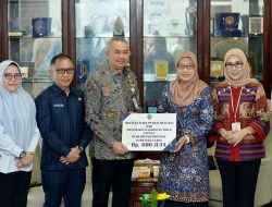 Pj Sekdaprov Sumut Kembali Terima Bantuan Bencana dari Pemprov Kaltim Rp600 Juta