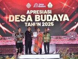Kabupaten Samosir Raih Penganugerahan Desa Budaya Se-Indonesia dari Menbud RI
