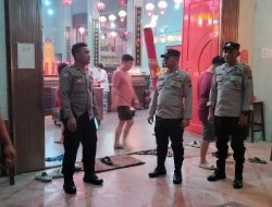 Polsek Tanjung Pura Amankan Perayaan Imlek 2577, Ibadah Berjalan Aman dan Kondusif