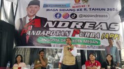 Andreas Pandapotan Purba (APP) Tampung Keluhan Warga, Normalisasi Drainase dan Bansos Jadi Topik Hangat