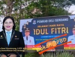Videotron Ucapan Idul Fitri Bupati dan Wabup di Medan Bukan Dipasang oleh Pemkab Deli Serdang