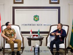 Rico Waas Sambut Baik Tawaran Kerja Sama Bank Sumut Terkait Digitalisasi Parkir