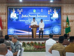 Buka Puasa Bersama Relawan, Rico Waas Ajak Satukan Tekad Majukan Kota Medan