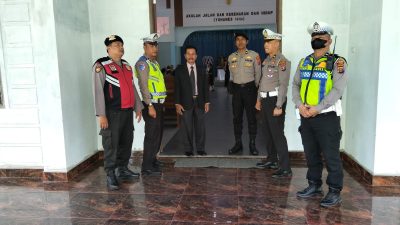 Satlantas Polres Langkat Laksanakan Patroli Pengamanan Ibadah Wafat Yesus Kristus, Situasi Aman dan Kondusif