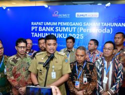 Bupati Samosir Hadiri RUPS Bank Sumut di Medan