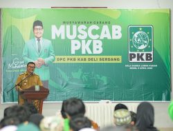 Bupati Dorong Muscab PKB Lahirkan Kepemimpinan Solid untuk Deli Serdang