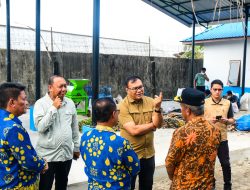 Bupati Deli Serdang Tinjau TPS3R Pantai Labu