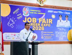 Tekan Pengangguran, Deli Serdang Buka Ratusan Peluang Kerja Lewat Job Fair