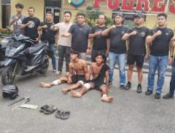 2 Pelaku Begal Hingga Bacok Siswa SMA di Binjai Ditembak Polisi