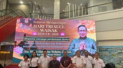 Ketua DPRD Medan Hadiri Kegiatan Tri Suci Waisak dan Festival Seni Budaya Buddhis 2026