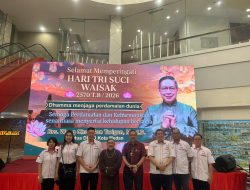 Ketua DPRD Medan Hadiri Kegiatan Tri Suci Waisak dan Festival Seni Budaya Buddhis 2026