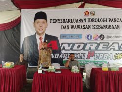 Andreas Pandapotan Purba Ajak Warga Tularkan Cinta Pancasila Kepada Anak-anak Saat Gelar Penyebarluasan Ideologi Pancasila dan Wawasan Kebangsaan