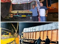Polda Sumut Amankan Dua Truk Selewengkan Solar Subsidi dari SPBU di Tebingtinggi
