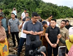 Respons Cepat Bobby Nasution, Pastikan Bantuan Pascabencana Tepat Sasaran dan Tekankan Validitas Data di Tapteng