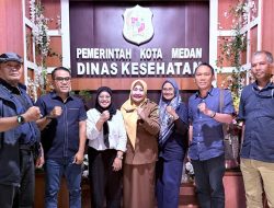 Dinkes Medan Buka Ruang Kemitraan dengan PWPM untuk Penyebaran Informasi Publik