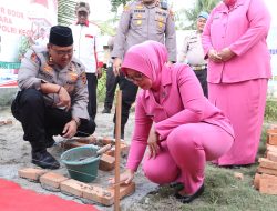 Kapolres Langkat Pimpin Peletakan Batu Pertama Sumur Bor untuk Warga Tanjung Putus