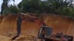 Kawasan Hutan Desa Serapuh ABC Langkat Disulap Jadi Galian C