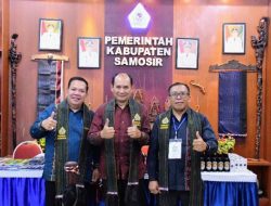 Pekan Raya Sumatera Utara Ke-50 Resmi Dibuka, Pemkab Samosir Pamerkan Produk Unggulan Daerah
