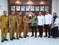 Wagub Surya Dukung Pembangunan 217 Tower Transmisi PLN Langkat-Medan