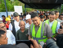 Bobby Nasution Mulai Bangun SMKN 1 Gido, Relokasi Sekolah Langganan Banjir ke Lokasi yang Lebih Layak