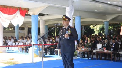 Kapolres Langkat Pimpin Upacara Hari Bhayangkara ke-80, Polri Untuk Masyarakat