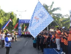 Ribuan Warga Meriahkan Fun Walk HUT APKASI ke-26 dan HUT ke-80 Kabupaten Deli Serdang