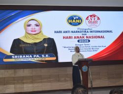Ketua DPRD Langkat Sampaikan Pesan Jauhi Narkoba Kepada Pelajar Saat Hadiri Peringatan HANI 2026