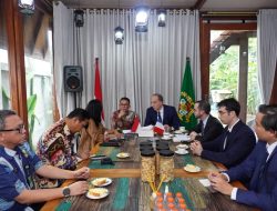 Terima Kunjungan Dubes Prancis, Zakiyuddin Harahap Buka Peluang Kerja Sama Pendidikan Hingga Industri Kreatif