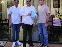 Perjuangkan Infrastruktur dan Keselamatan Transportasi Danau Toba, Bupati Samosir Temui Musa Rajekshah