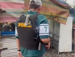 Gelar GSN, Satresnarkoba Polrestabes Medan Tangkap 3 Pelaku dan Bakar Habis Barak Narkoba di Desa Serba Jadi