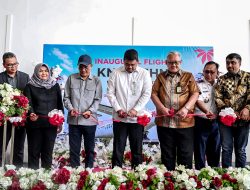 Bobby Nasution Resmikan Penerbangan Perdana Wings Air Kualanamu–Mandailing Natal
