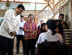 Tak Lagi Belajar di Kelas Becek, Gubsu Bobby Bangunkan Sekolah Baru untuk Siswa Nias Utara
