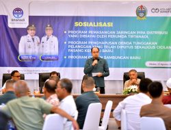 Tirtanadi Gratiskan Pemasangan Pipa Distribusi,  Denda Tunggakan Dihapus dan Biaya Pasang Baru Bisa Dicicil