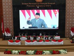 Gubernur Bobby Nasution Saksikan Pidato Kenegaraan Presiden Prabowo, Swasembada Pangan dan Ekonomi Jadi Sorotan