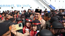 Bobby Nasution Lepas 1.179 Pramuka Sumut ke Jamnas XII, Pesan Jaga Nama Baik Daerah