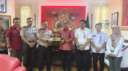 Ketua DPRD Medan Terima Silaturahmi Kapolres Belawan, Bahas Narkoba dan Kriminalitas hingga Potensi Ekonomi