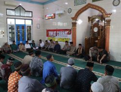 Kapolres Langkat Ajak Warga Perkuat Iman dan Perangi Narkoba Lewat Safari Jum’at Curhat