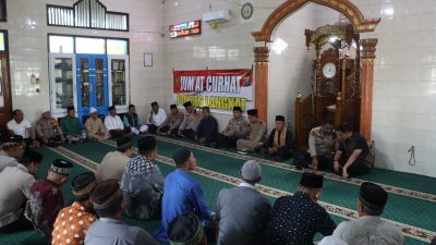 Kapolres Langkat Ajak Warga Perkuat Iman dan Perangi Narkoba Lewat Safari Jum’at Curhat