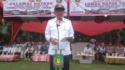 Pemkab Langkat Lepas Lomba Napak Tilas Berandan Bumi Hangus ke-79 di Babalan