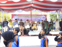 Kapolres Langkat Hadiri puncak peringatan Brandan Bumi Hangus yang ke-79 Pangkalan Berandan