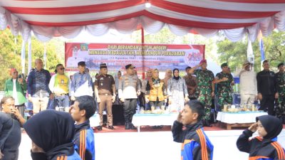 Kapolres Langkat Hadiri puncak peringatan Brandan Bumi Hangus yang ke-79 Pangkalan Berandan