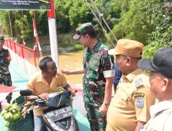 TNI-Pemkab Bangun Jembatan di Tumpatan Nibung, Sumur Bor di Emplasmen Kualanamu