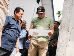 Bupati Tinjau Rencana Pembangunan Kantor Damkar dan BPBD Sibolangit