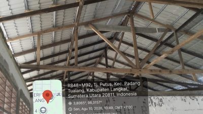 Komisariat Reclassering Indonesia Kabupaten Langkat Soroti Bangunan Revitalisasi di SMAN 1 Padang Tualang