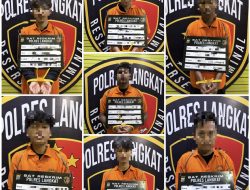 Tujuh Pelaku Pencurian Disertai Kekerasan di Empat Lokasi Ditangkap, Sajam dan Sepeda Motor Diamankan