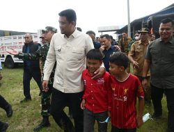 Erupsi Gunung Sinabung, Bobby Nasution Pastikan Kebutuhan Pengungsi Terpenuhi