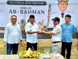 Lom Lom Suwondo Apresiasi AMPK dan Lonsum Bangun Masjid Ar-Rahman