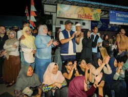 Muda-Mudi Deli Serdang Unjuk Nyali di Atas Ring Car Free Night