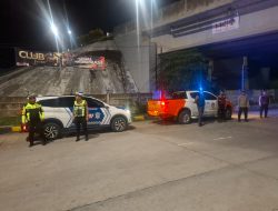 Antisipasi Aksi Balap Liar Premanisme dan Knalpot Brong, Tim UKL Polres Langkat Laksanakan Patroli Malam